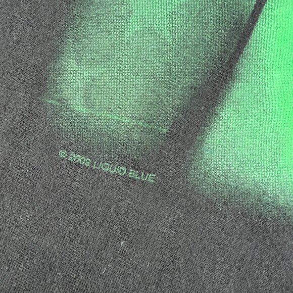 2009 Liquid Blue Killer Circus Clowns Shirt Extra Extra Large Black Faded Tee - Picture 4 of 12